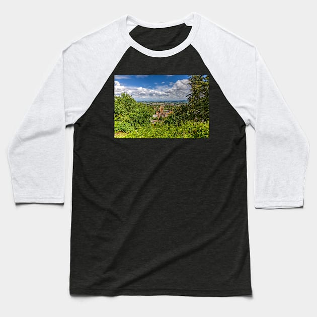 Great Malvern Priory, Malvern, Worcestershire, England Baseball T-Shirt by tommysphotos